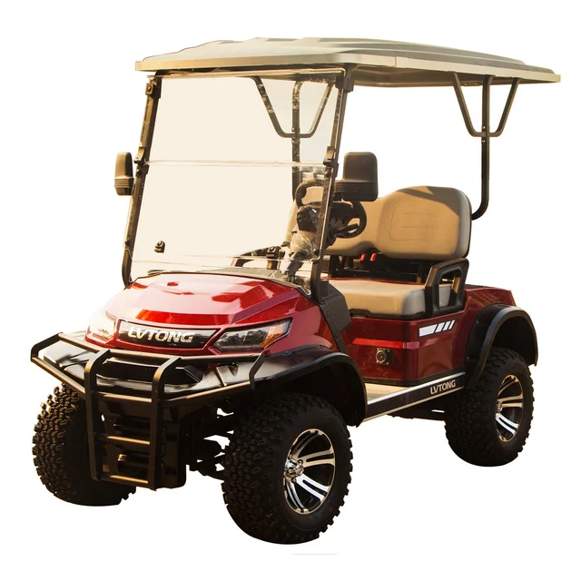 Exclusive 2 Seaters Electric Lifted Off Road Hunting Golf Cart