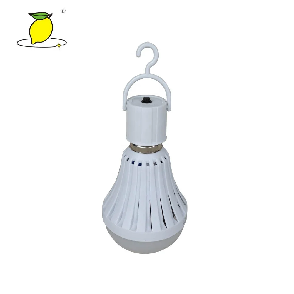 New design plastic long emergency duration time rechargeable emergency led bulbs