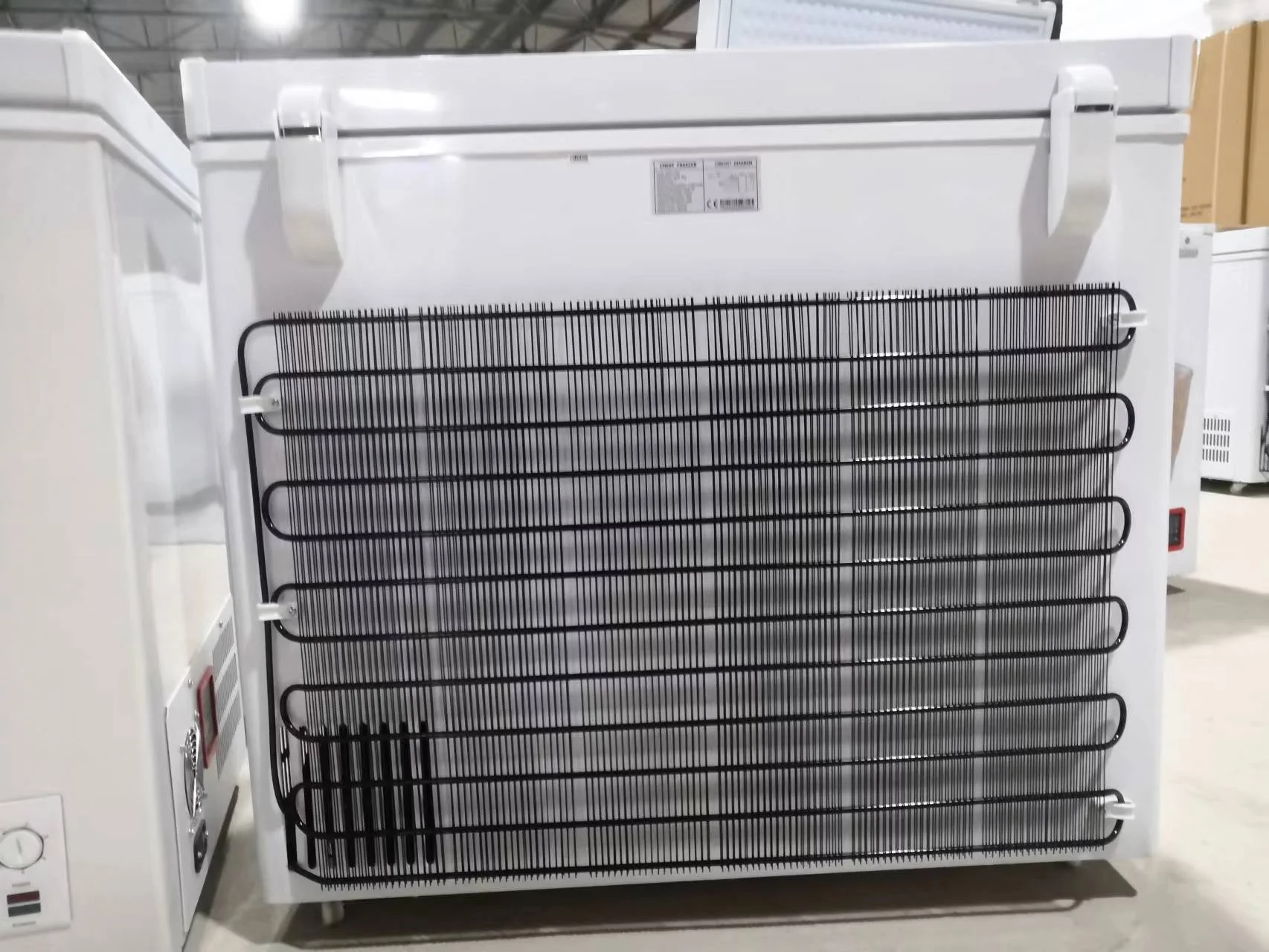 High quality BC/BD-88 88liter DC compressor 12v 24v  Solar car fridge chest freezer direct cooling homeuse portable size