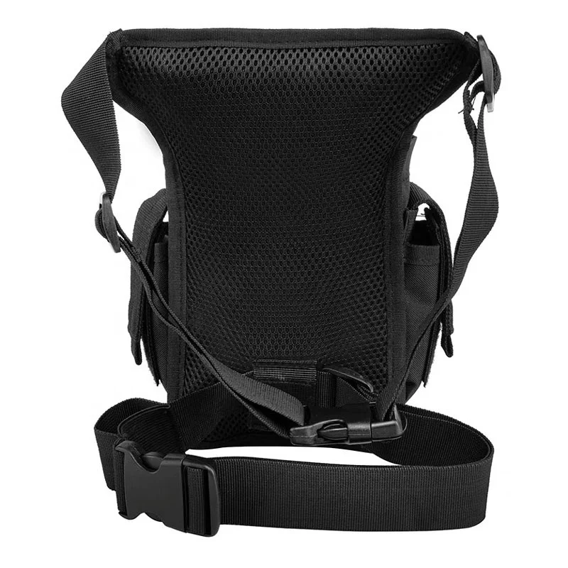 Custom Print Private Logo Water Proof Thigh Waist Bag Rider Motorbike Side Leg Bag