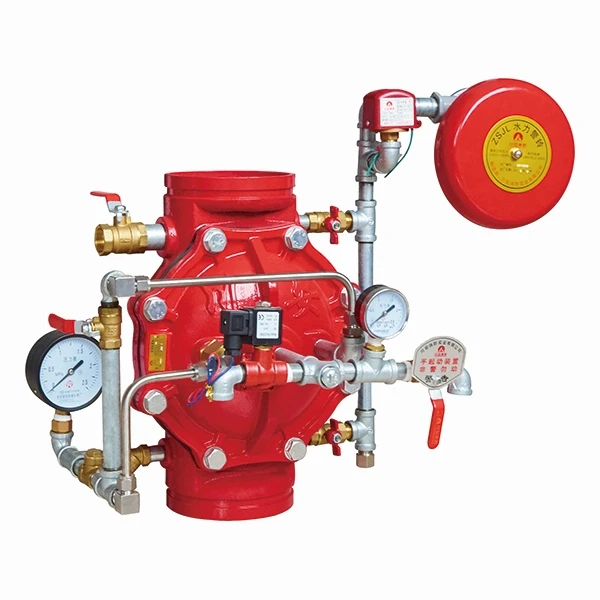 CA FIRE Grooved Ductile  Cast Iron Safety Relief Valves Fire Deluge Valve