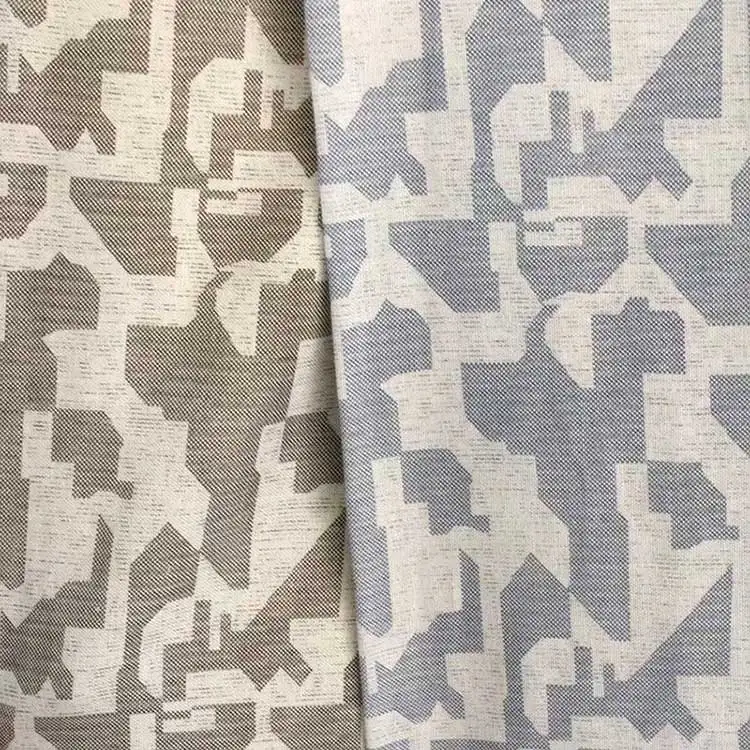 Factory wholesale yarn-dyed jacquard plaid cotton linen fabric pure manufacture for home textile