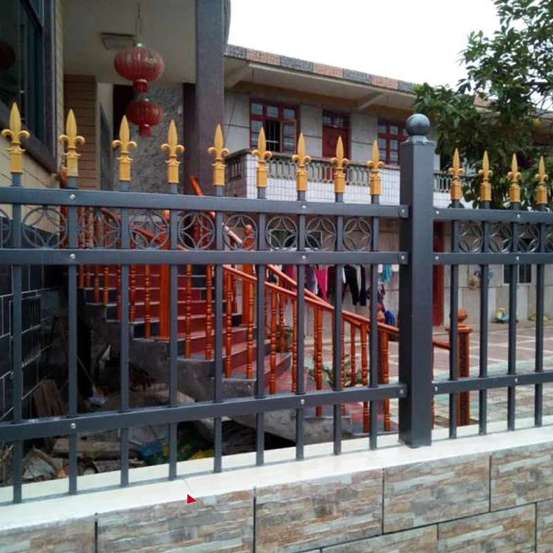 Acceptable Customization China Design High Quality Zinc Steel Large Size Factory Direct Decorative Balcony Fence Grill Design