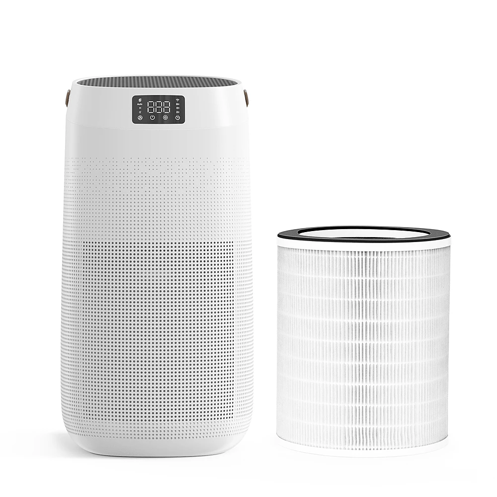 OEM High Efficient Negative Ions Home Air Purifier With Activated Carbon Filter
