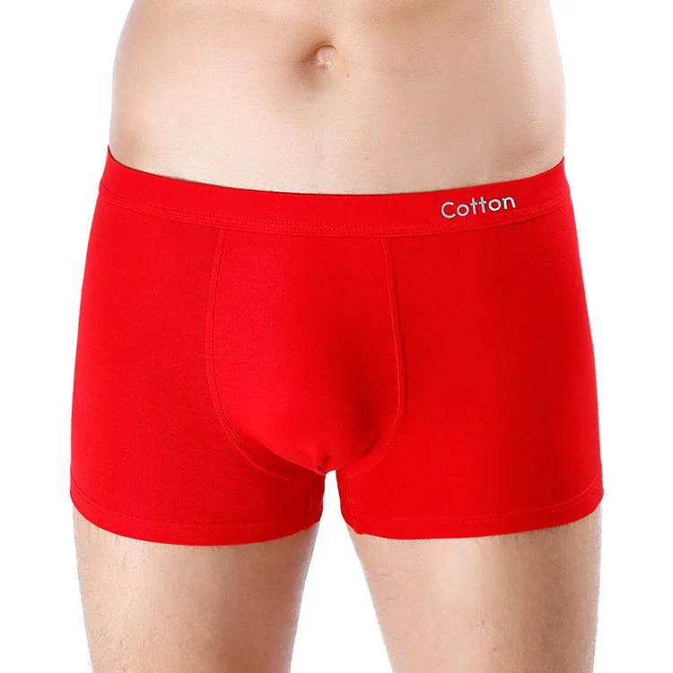 Underwear China Factory OEM Gay Underpants Shorty Wholesale Combed Cotton Spandex Men Boxer Brief For Mens