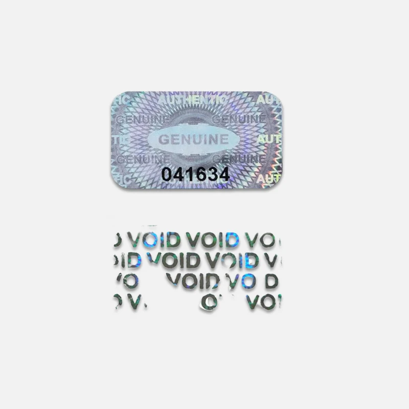 Guangzhou Factory Custom Security Hologram VOID Warranty Sticker Anti-counterfeiting Hologram Label