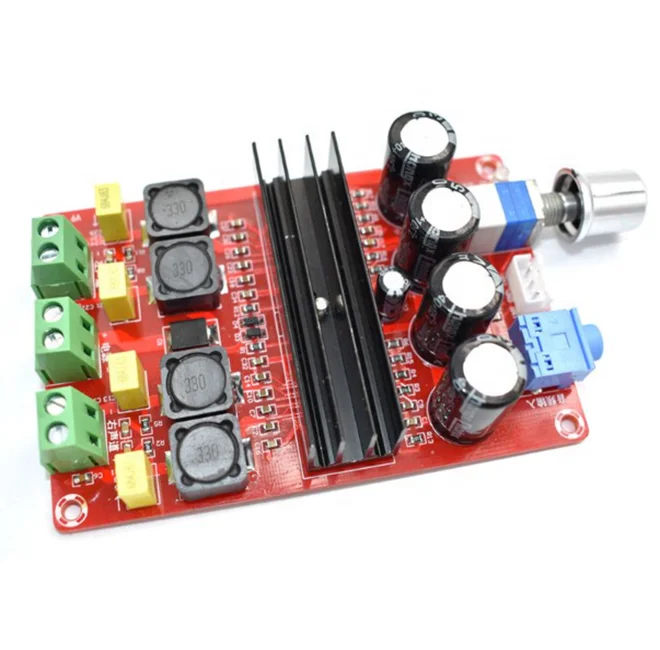 XH-M190 TDA3116D2 Digital Audio Power Amp 100W *2 2.0 Stereo Class D HIFI amplifier DC 12V 24V