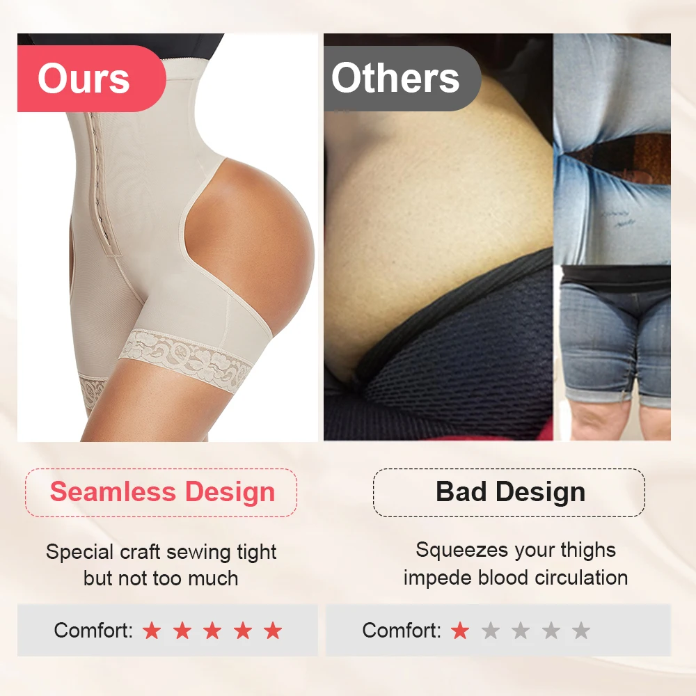 Высокая талия прикладом Body Shaper Корректирующее белье для женщин