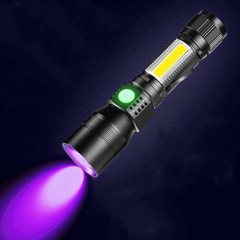 High Power Camp Waterproof Flash Light Powerful Usb Rechargeable Led Tactical Flashlights Torches