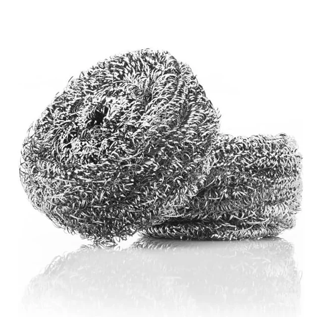 Hot sale Heavy Duty Stainless Steel Wire Mesh kitchen Sponge Scrubber Multipurpose Dish Washing Mesh Scrubber
