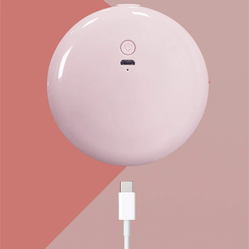 Wholesale Promotion Gift Logo 2-Sided Compact Mirror Folding Pocket Mirror With Led Light