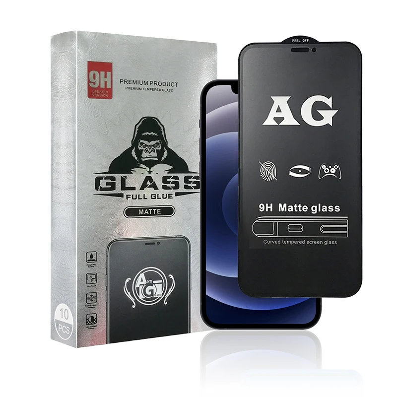 Высококачественная модель iPhone Универсальная iphone 12 mini 12 13 pro max матовая защитная пленка из закаленного стекла
