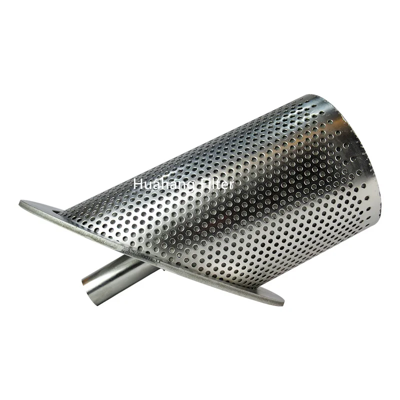 Mental stainless steel basket filter strainer Screen Filter Porous woven ss mesh basket filter element