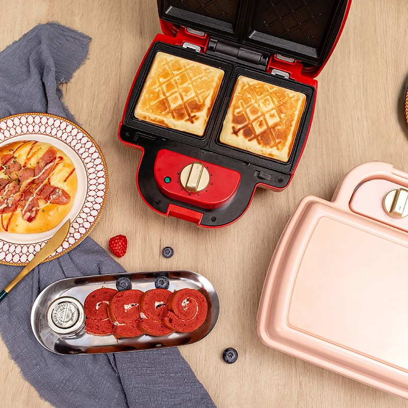 Hot Sale Professional High Quality Breakfast Sandwich Makers 4 Slices Maker 3 in1 China