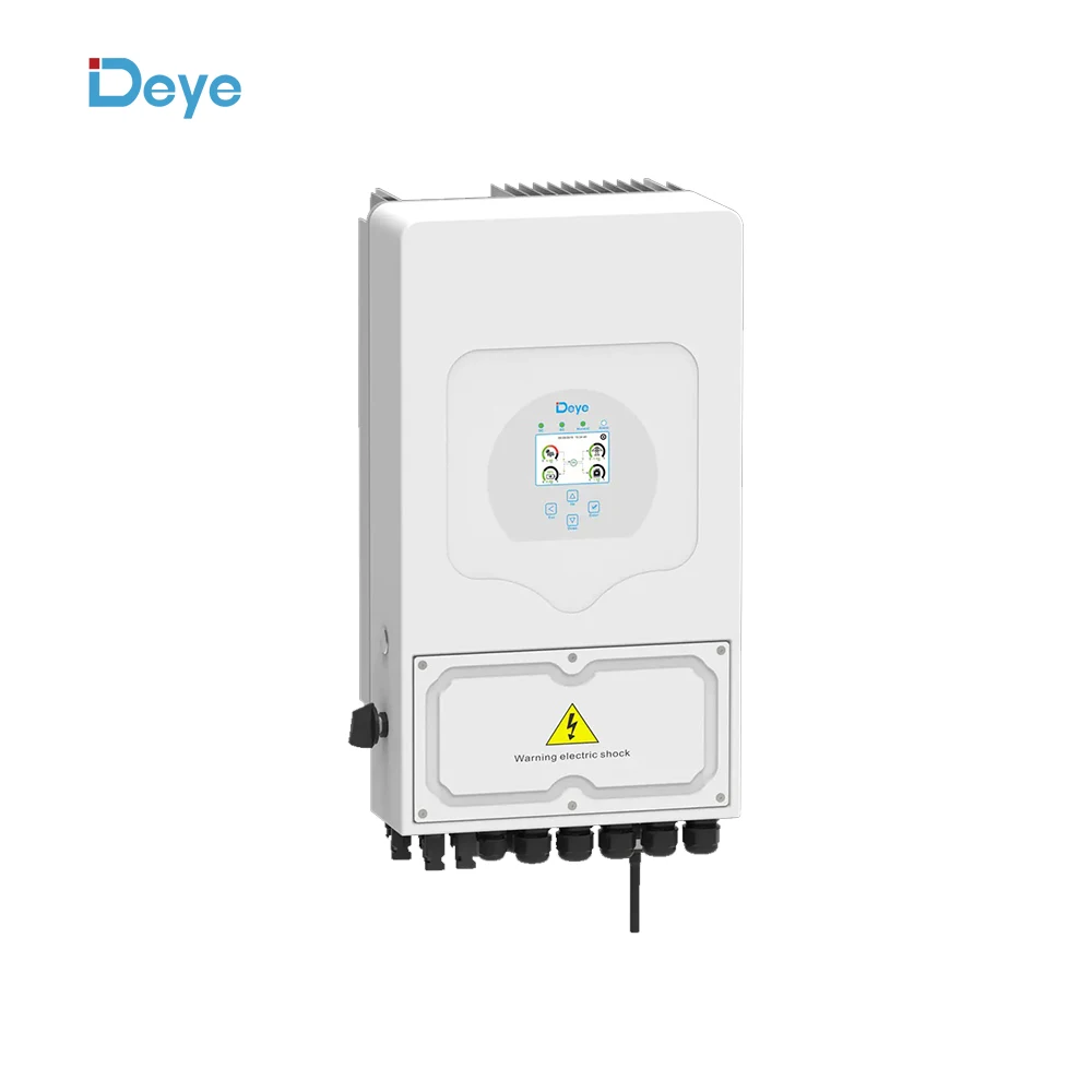 Hot Sell Single Phase Deye 3.6kw 5kw 6kw 7.6kw 8kw Hybrid Inverter Deye Hybrid Inverter