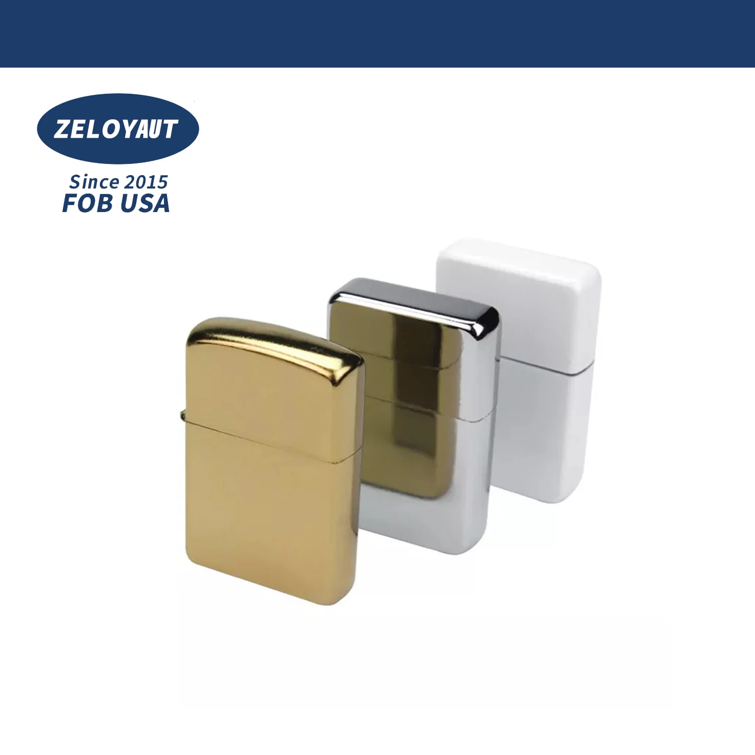 ZELOYAUT wholesale sublimation blanks, customized lighter, metal vintage lighter, blank sublimation lighter, father gift