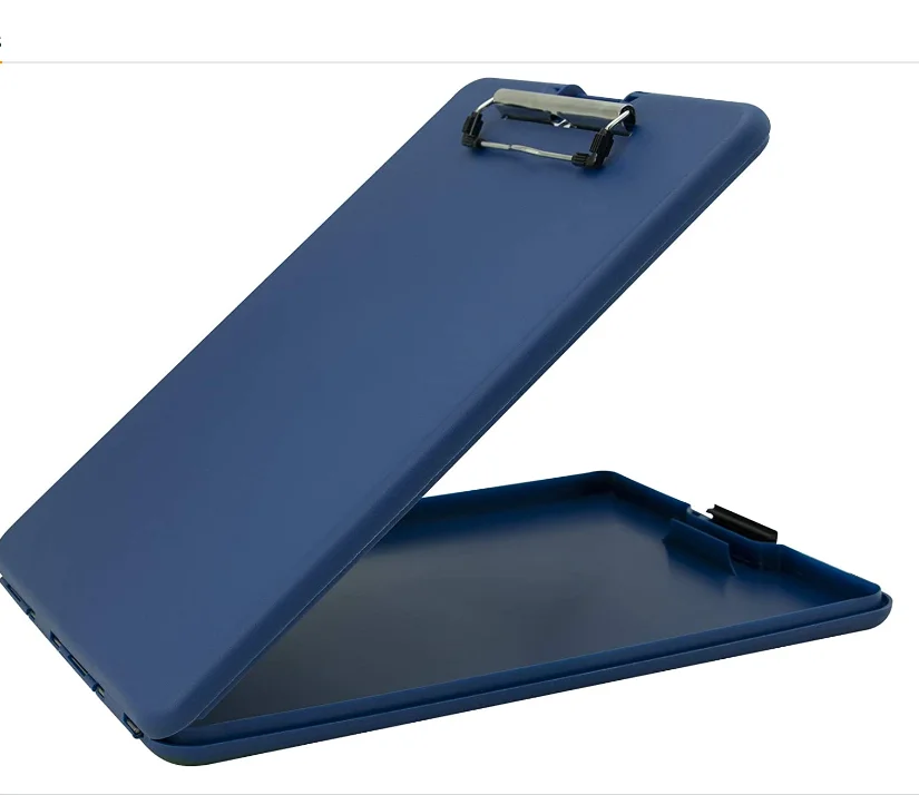 cheap Eco friendly Custom-made Factory Plastic Storage A4 Foldable sublimation nurse clip board clipboard