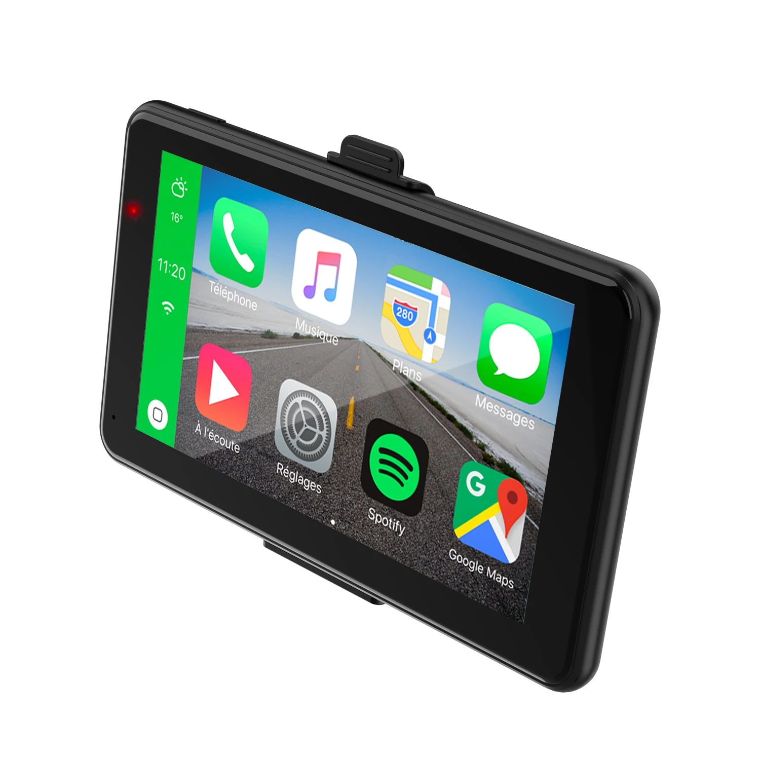 Автомобильный Mp5 плеер 7 дюймов Carplay мультимедийный радио дисплей Android Auto Wireless FM BT5.0 портативный экран автомобильный монитор