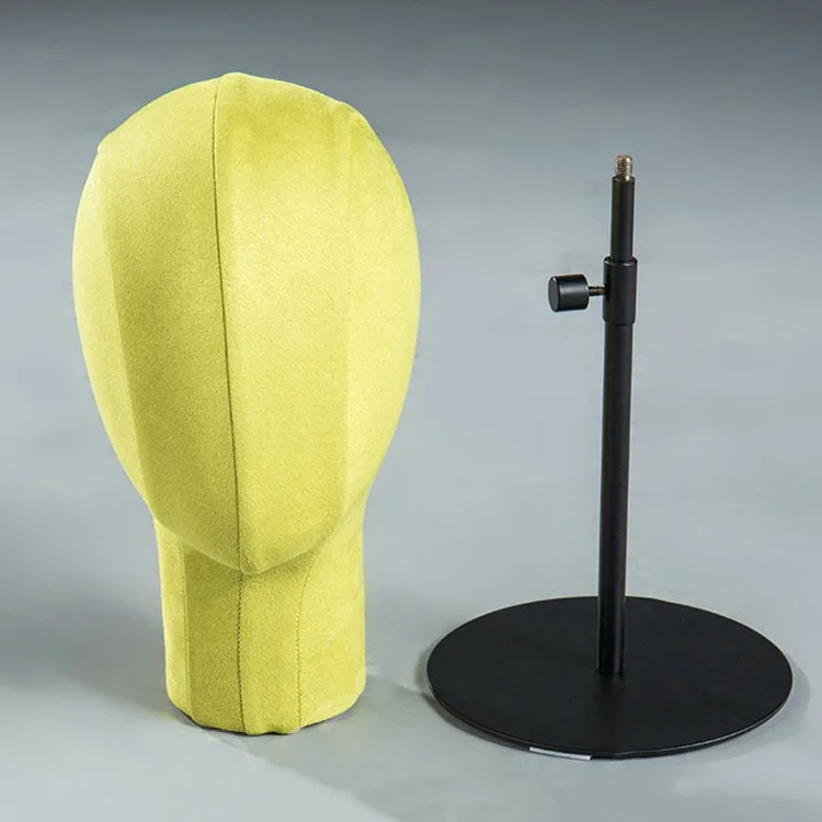 XINJI Wholesale Fabric Manikin Head Hat Scarf Display Form Mannequin Heads Models