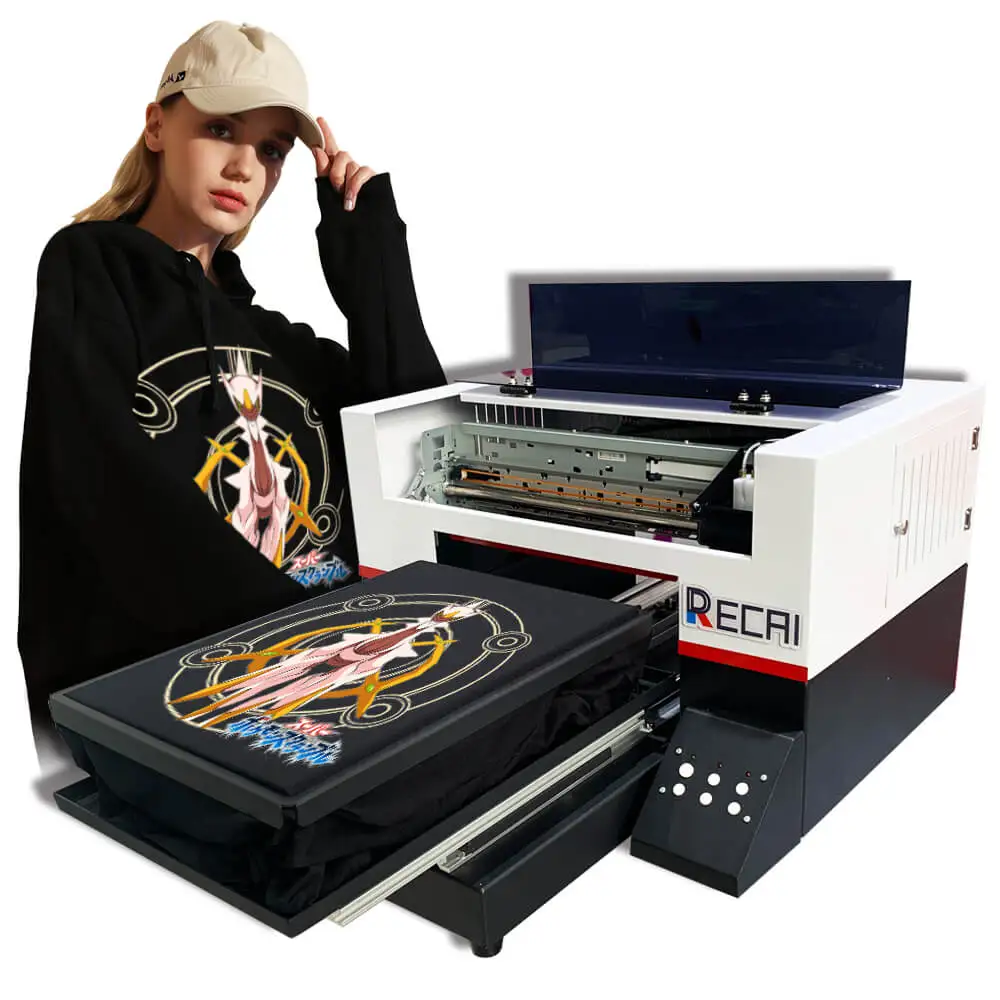 The latest R-T3050 direct-injection printer personalized customized patterns low printing cost