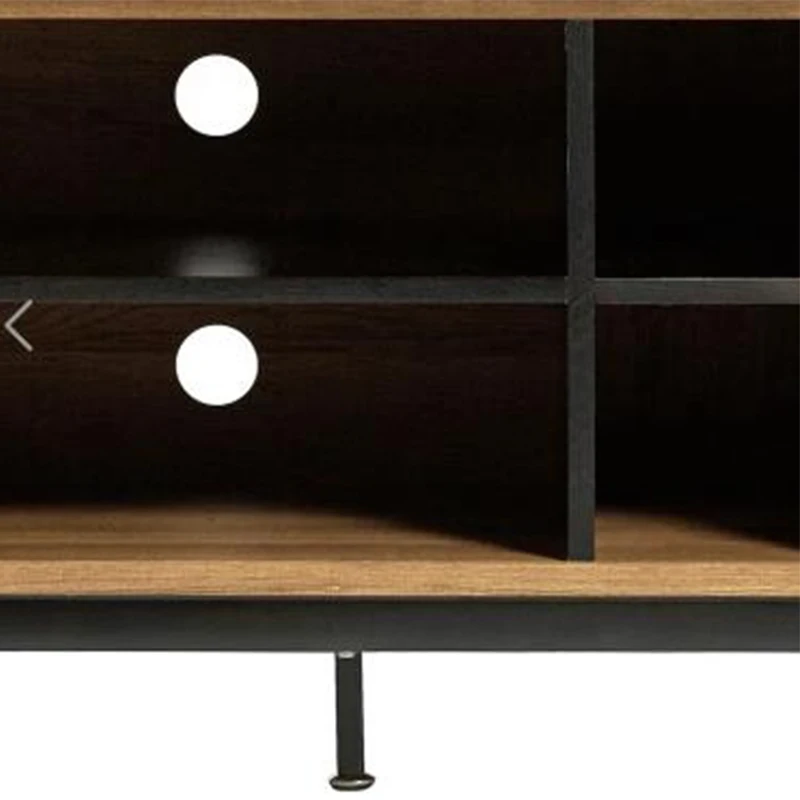 FENGHUANG Classic Minimalist Custom Simple Wooden Stand Tv Cabinet With Drawers