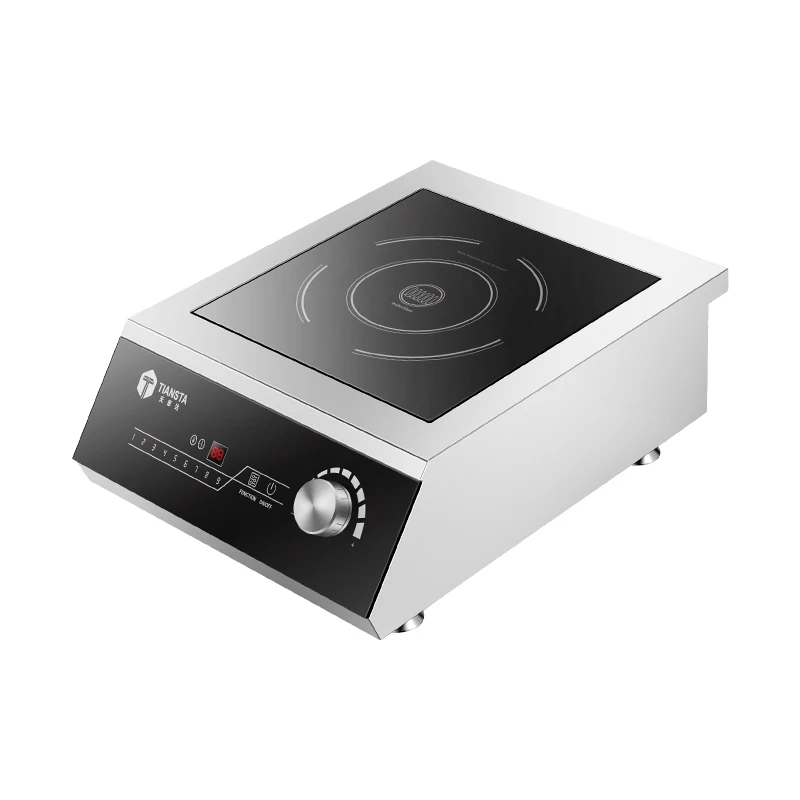 China Manufacturer 5KW Touch Knob Induction Cooktop Commercial