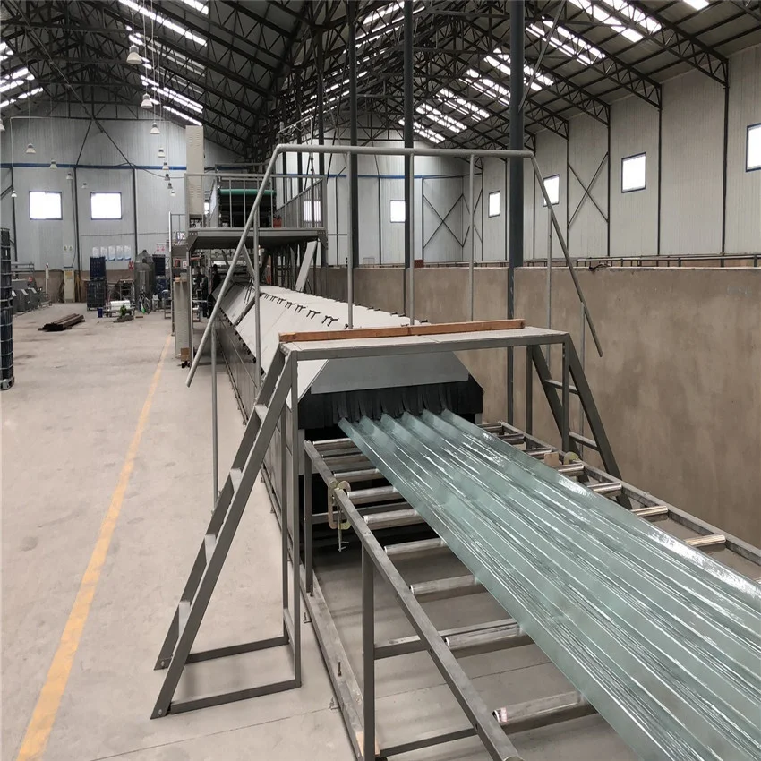 Машина для производства пластиковых волоконно-стеклянных листов