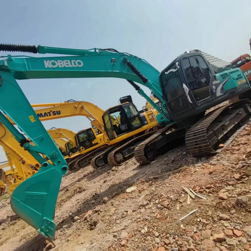Kobelco sk210D used excavators sk210D Crawler excavators sk210D Large excavators 21ton Low price Good quality Backhoe