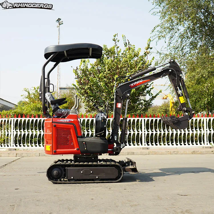 Rhinoceros  KS10-8 FREE SHIPPING China new mini excavators can equipped EPA EURO 5 engine 1 ton excavator machine