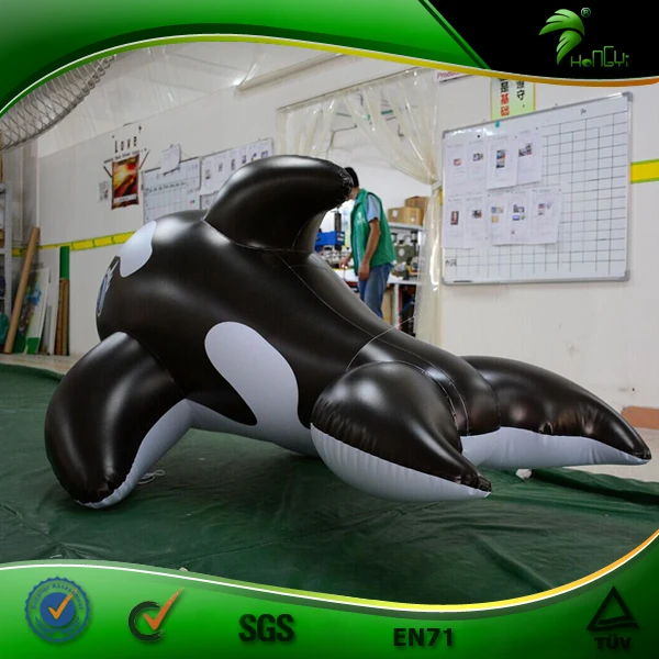 
Надувные пикантные чёрные киты Hongyi с SPH, надувные водные игрушки, ПВХ гигантские надувные киты, игрушки 