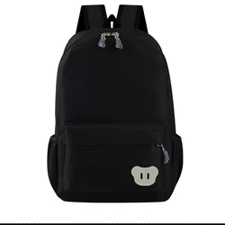 Low MOQ custom logo High quality nylon strong bookd backpacks bags for school made in China