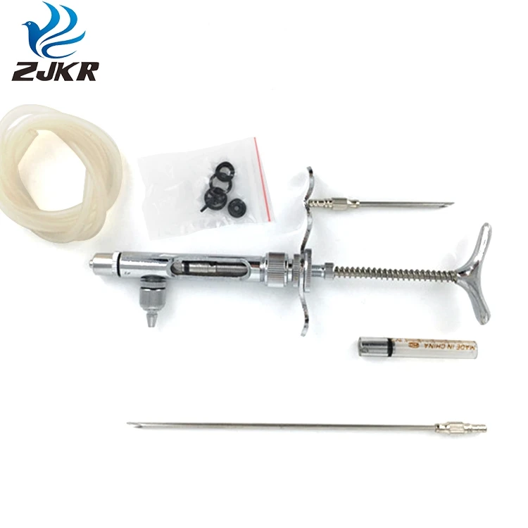 Автоматический непрерывный шприц для вакцины птицы luer lock из латуни 1