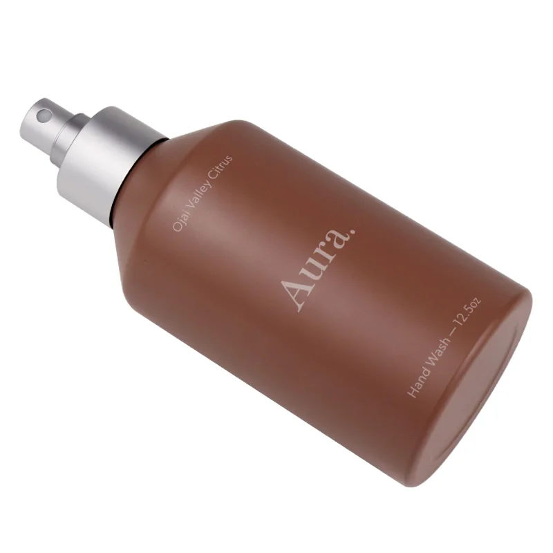 30ml 50ml 100ml 150ml 200ml 250ml 500ml Matte brown aluminum spray pump bottle for cosmetic packaging