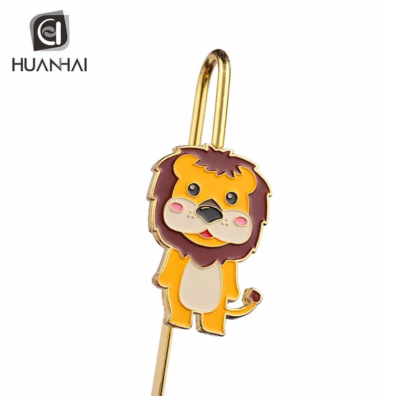 Сделанные на заказ канадские подарки, эмалированный логотип, железные металлические закладки для книг