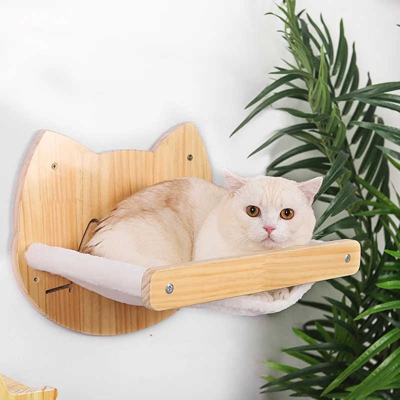 Настенный гамак для кошек