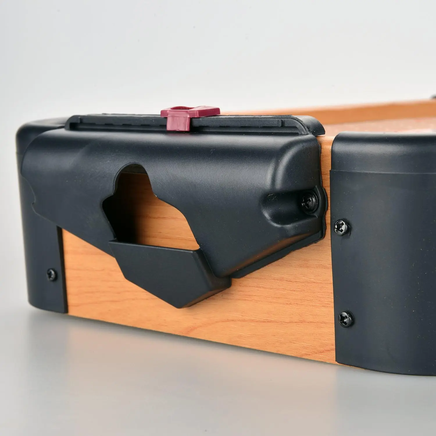 Mini Tabletop Air Hockey Game Table Wooden Board Ice Hockey Game