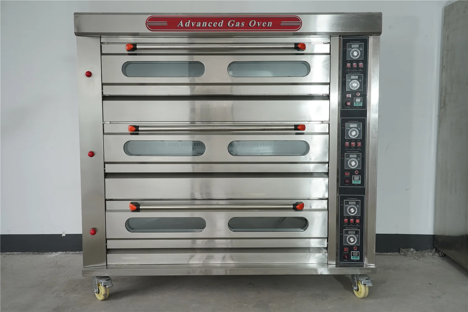 Customizable Digital Control Baking Equipment 2 Deck Commercial Bakery Deck Oven
