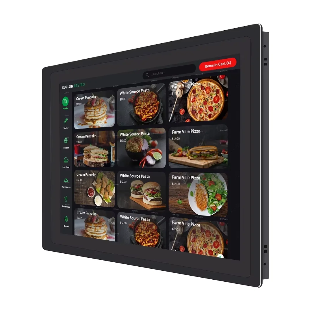 21.5 Inch KDS All In One Industrial Panel PC Computer For Restaurants And Cafes