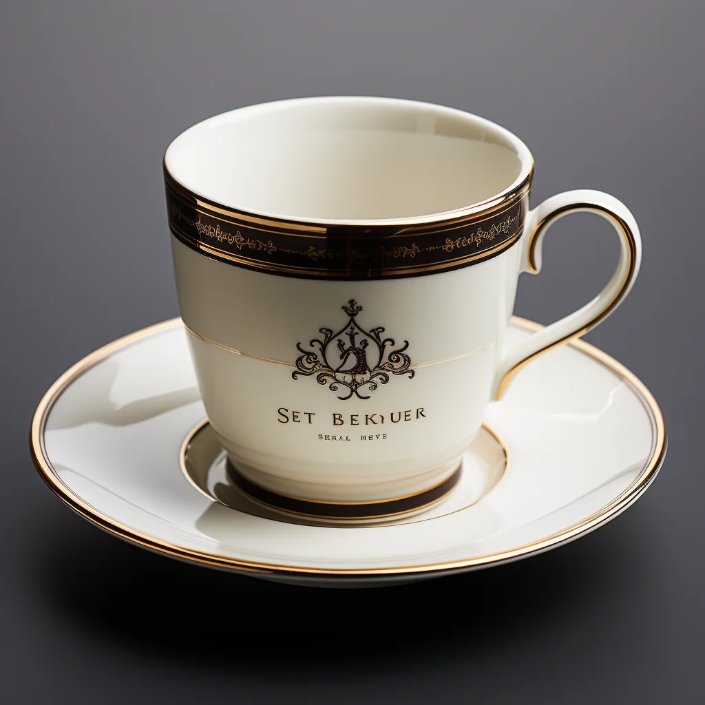 Изготовленный на заказ 150 мл капучино керамическая кофейная чашка фарфоровая эспрессо с печатным логотипом бренда или компании