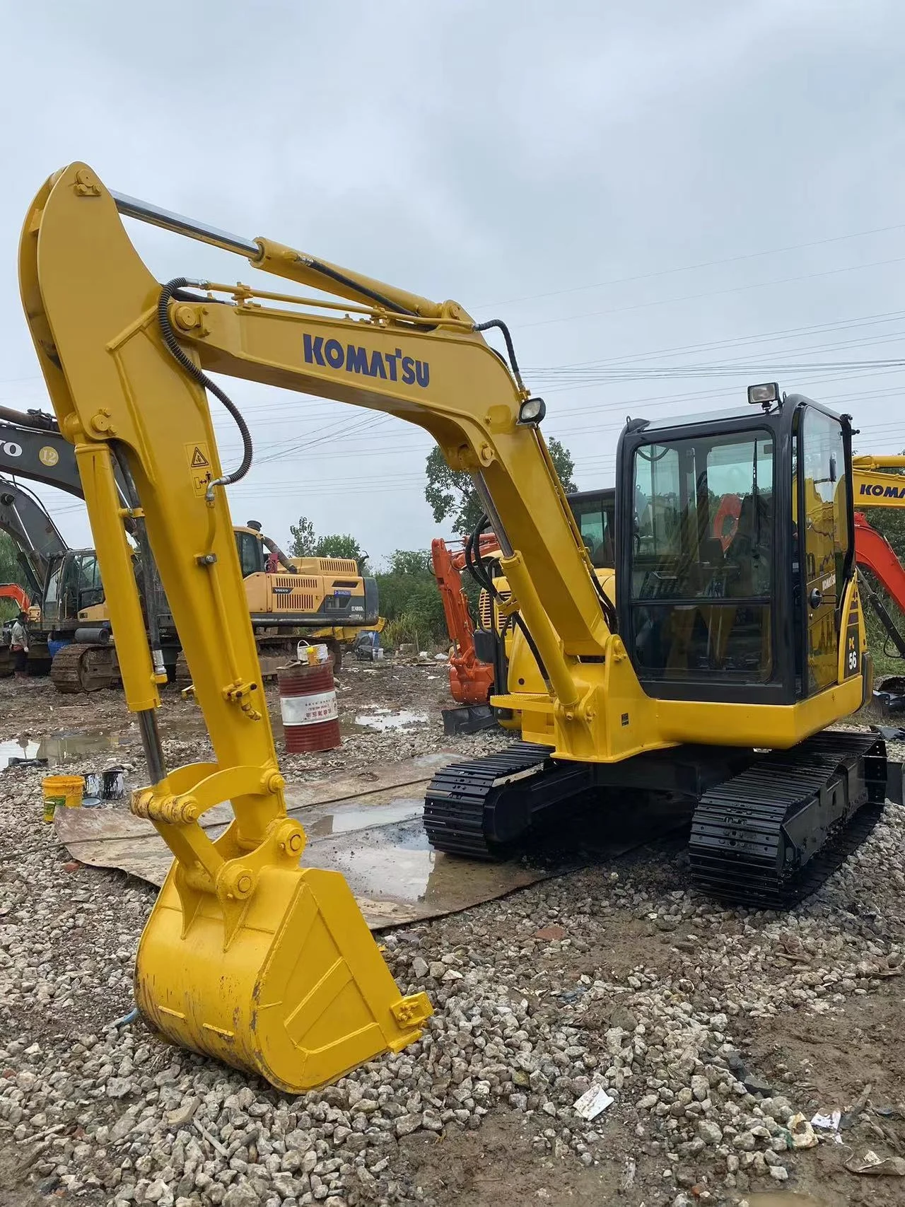 good condition cheap used komatsu pc35 pc40 pc45 pc50 pc55 pc56 crawler excavator