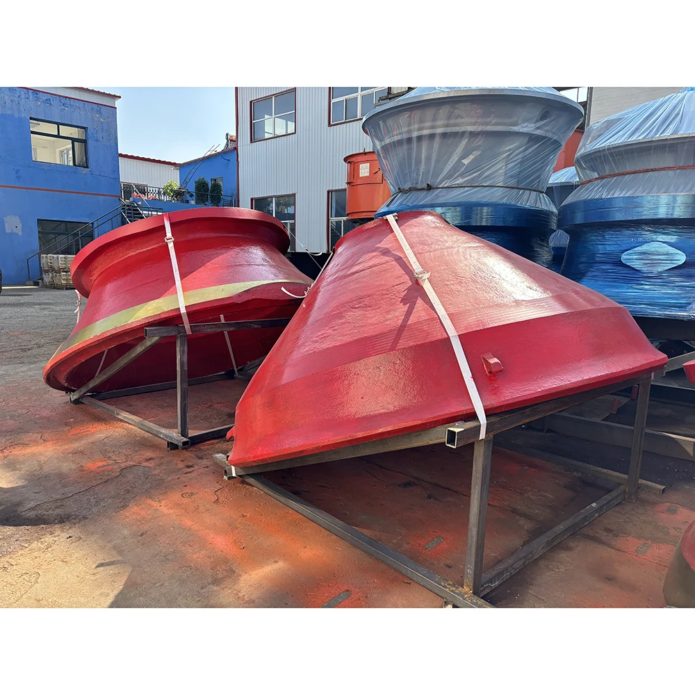 MP1000 Hydraulic Cone Crusher Wear Parts Bowl Liner Mantle Customized Mining Machinery Cone Crusher Mantle