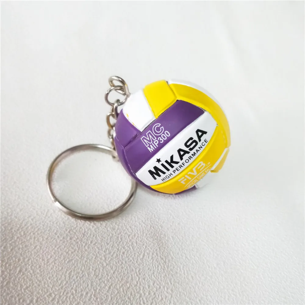 Volleyball Keychain Sport KeyChain Car Bag Ball Volleyball Key Ring Holder Volleyball Gifts For Players Keyring Keychains