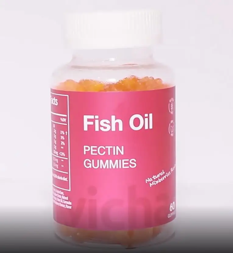 FuweiYichao Dietary Supplement Kids Vitamin Gummy Private Label Pectin Fish Oil Gummy Omega 3
