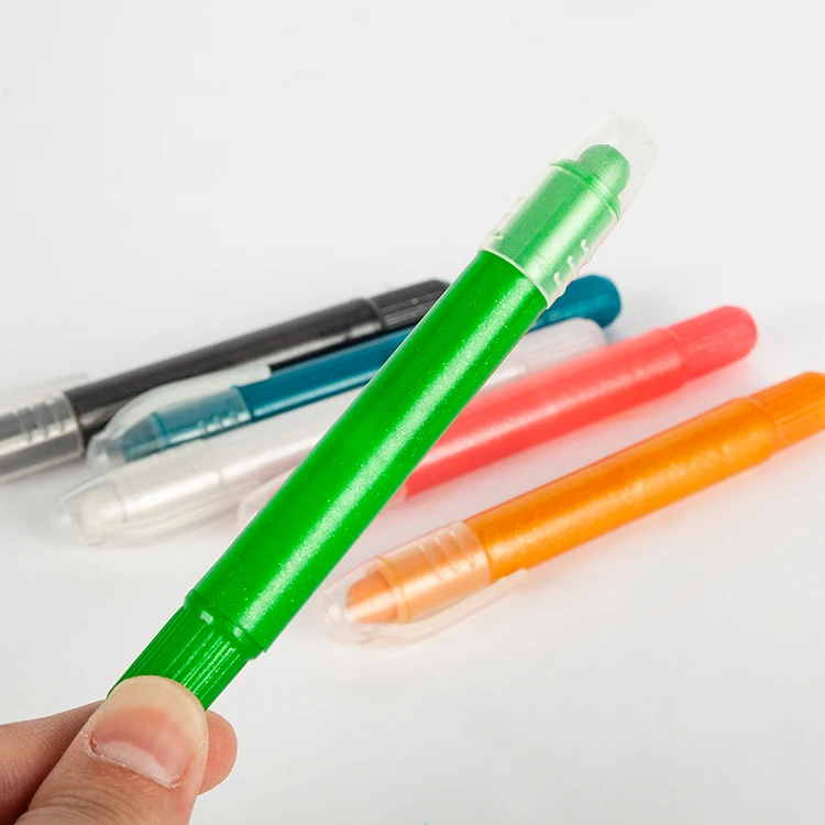 Bulk washable hair color magic crayons lipstick art sets