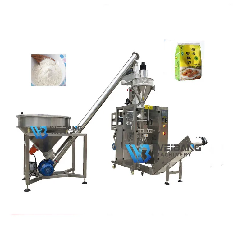 WB-420F Full automatic coffee powder milk-tea custard powder 500g 1kg gusset bag packing machine