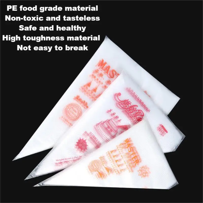 Disposable Piping Bag Baking Supplies Icing Pastry Bag Cake Decorating Tools Pastry Piping Bags