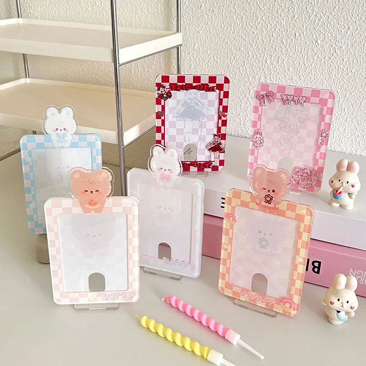 Stocks Tablet Pc Stand Holder Custom Kpop Idol Acrylic Photocard Holder Idol Stars Pc Holder Kpop