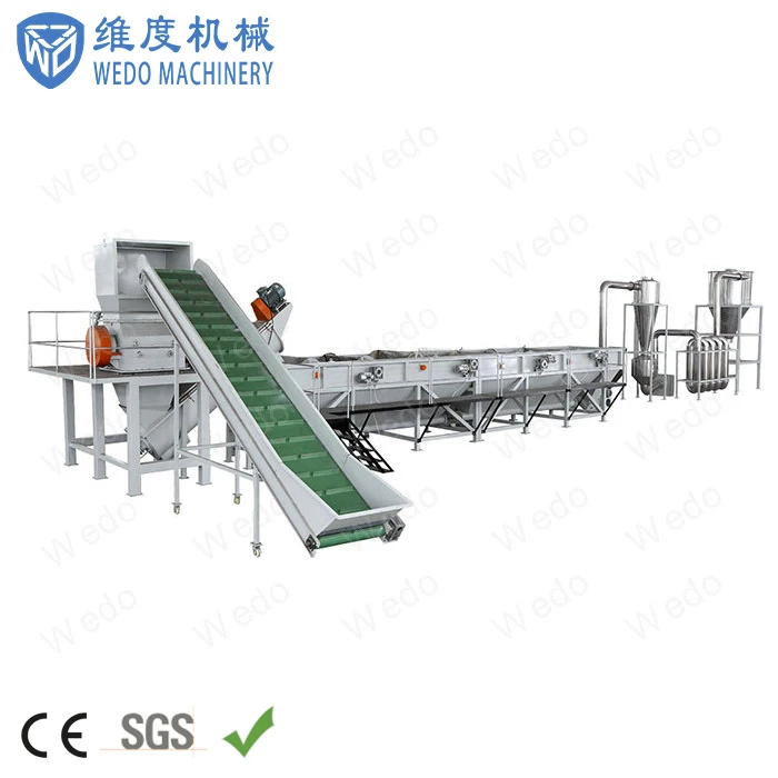 High Order Focus On In Factory Soft Material Wasted Bag Cost Of Big Quantity Equipment  PP PE Plastic Film Recycling Machine