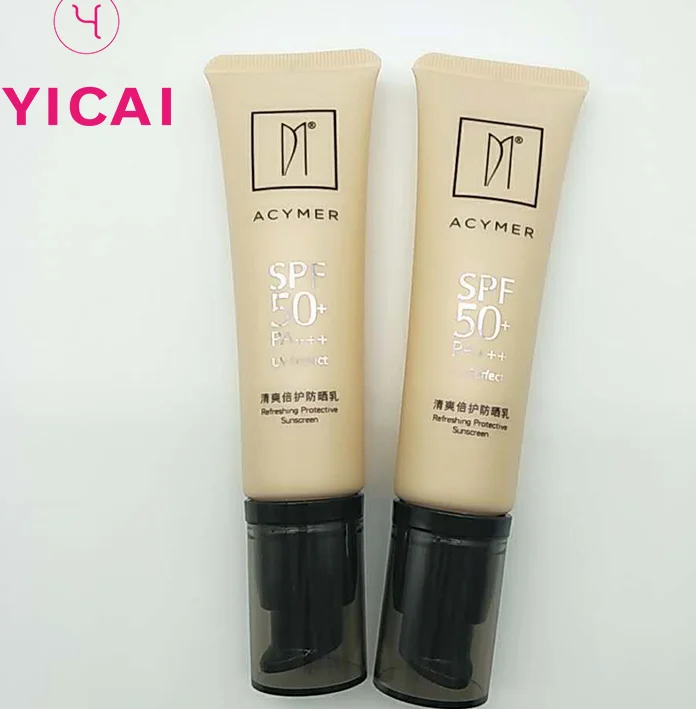 Wholesale Customized 30ml 40ml 50ml Airless Pump Dispenser Soft Tube