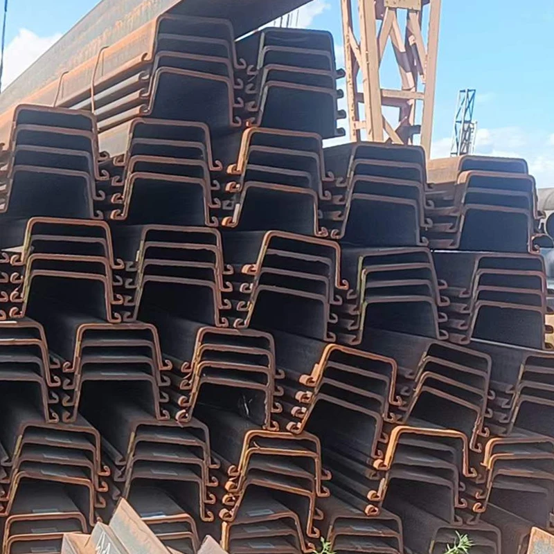 U Z type plastic retaining seawalls supplier no steel sheet piling